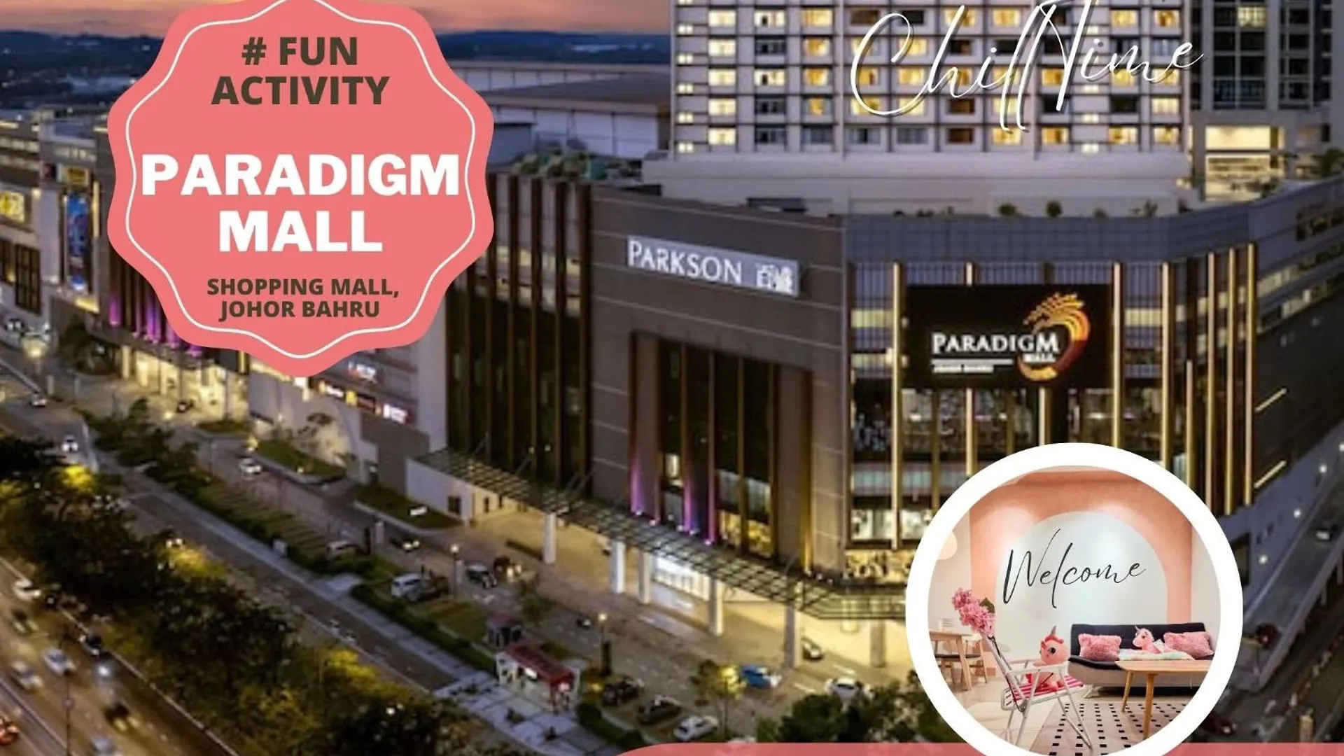 Jbtown Midvalley Ksl-5Minciq Veranda Super Pool 5Gnetflix Biz Suite By Chilltime Homestay Johor Bahru Malaysia