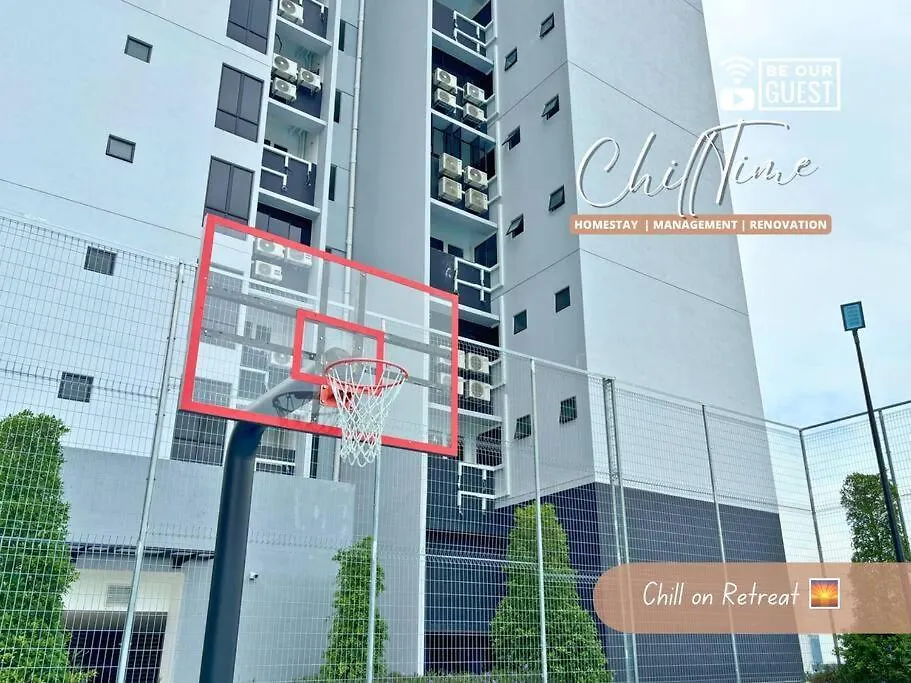 Jbtown Midvalley Ksl-5Minciq Veranda Super Pool 5Gnetflix Biz Suite By Chilltime Homestay Johor Bahru Apartment