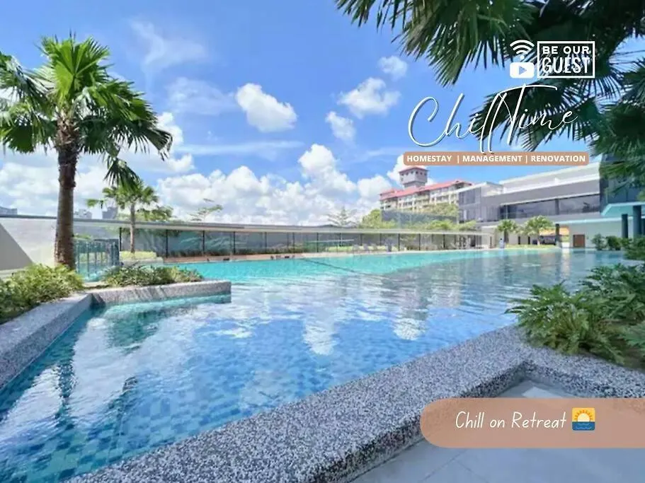 Jbtown Midvalley Ksl-5Minciq Veranda Super Pool 5Gnetflix Biz Suite By Chilltime Homestay Johor Bahru Malaysia