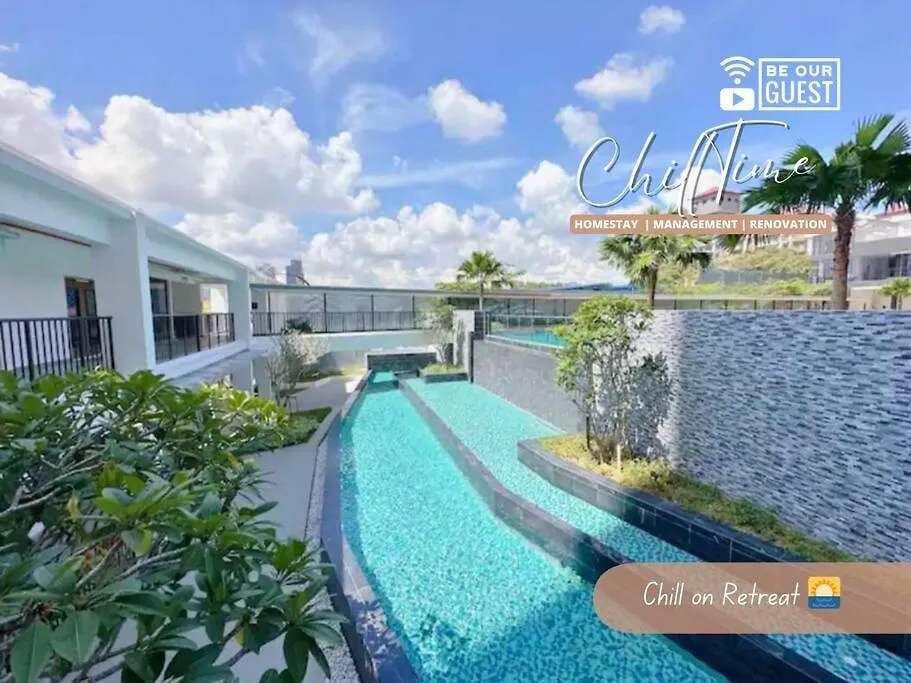 Jbtown Midvalley Ksl-5Minciq Veranda Super Pool 5Gnetflix Biz Suite By Chilltime Homestay Johor Bahru 0*,  Malaysia