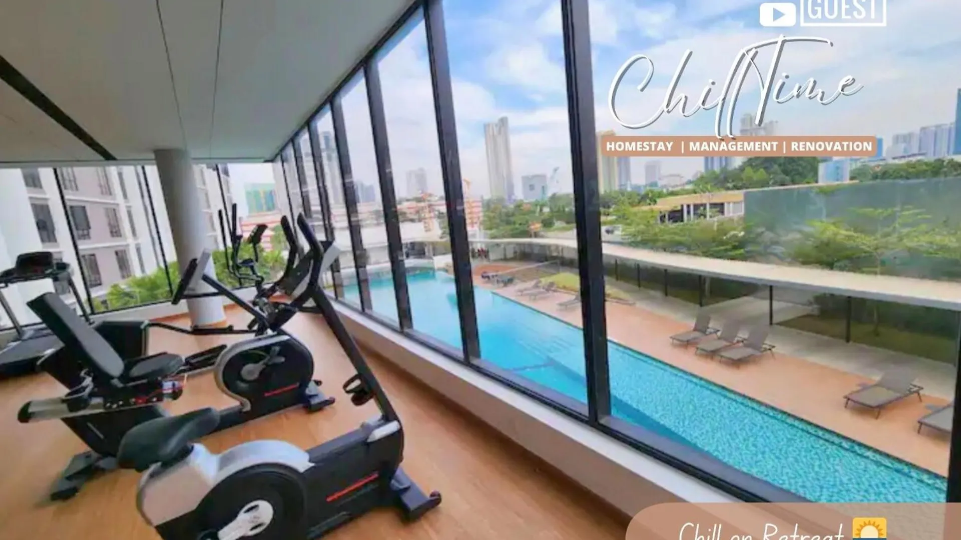 Jbtown Midvalley Ksl-5Minciq Veranda Super Pool 5Gnetflix Biz Suite By Chilltime Homestay Johor Bahru Apartment